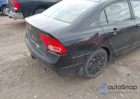 2007 Honda Civic Lx from USA, damaged, VIN 1HGFA16537L091789